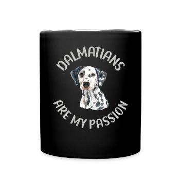Gifts for Dalmatian Lovers - Tasse einfarbig - Schwarz - Vorne