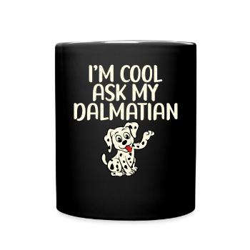 Gifts for Dalmatian Lovers - Tasse einfarbig - Schwarz - Vorne