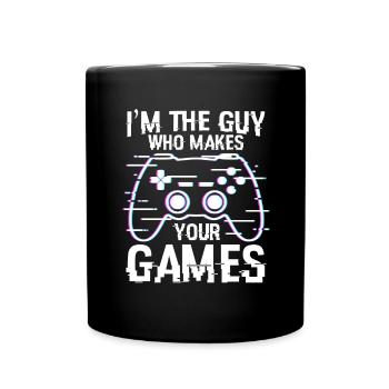 Type of games developed - Full Colour Mug - black - Front