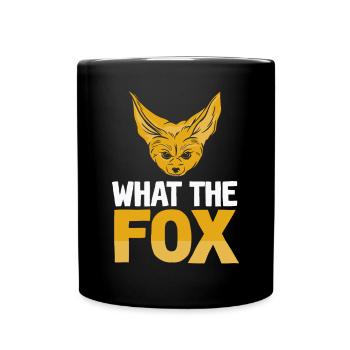 Was Der Fennec Fox Besitzer Fennec Foxes - Tasse einfarbig - Schwarz - Vorne