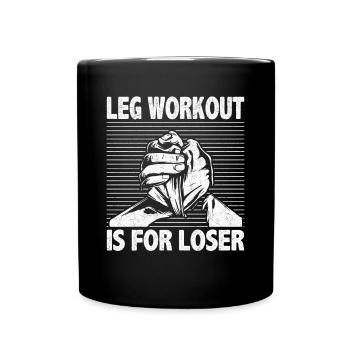 Arm wrestling arm wrestler - Full Colour Mug - black - Front
