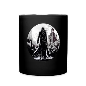 Gothik Okkult Satan Gotik Schwarze Szene Wicca - Tasse einfarbig - Schwarz - Vorne