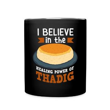 Gifts for gourmets from Thadig - Full Colour Mug - black - Front