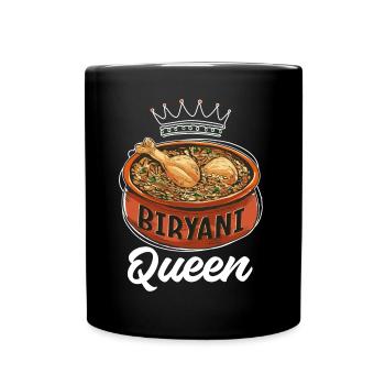Indisches Essen Feinschmecker, Biryani, Liebhaber, - Tasse einfarbig - Schwarz - Vorne