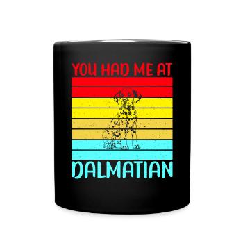 Gifts for Dalmatian Lovers - Tasse einfarbig - Schwarz - Vorne
