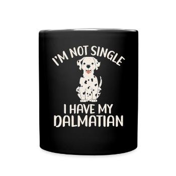 Gifts for Dalmatian Lovers - Tasse einfarbig - Schwarz - Vorne