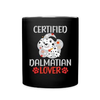 Gifts for Dalmatian Lovers - Tasse einfarbig - Schwarz - Vorne