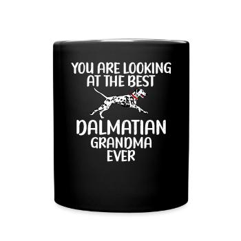 Gifts for Dalmatian Lovers - Tasse einfarbig - Schwarz - Vorne