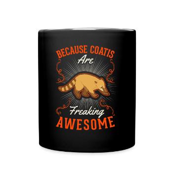 Coati Cadeau Proboscis Bear Coati - Mug uni - noir - Devant
