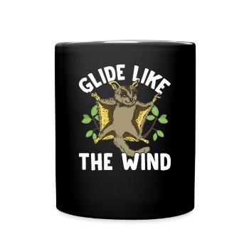 Glissez comme les propriétaires de planeurs à sucre éolien - Mug uni - noir - Devant