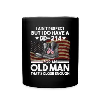 Vétéran du Vietnam - Mug uni - noir - Devant