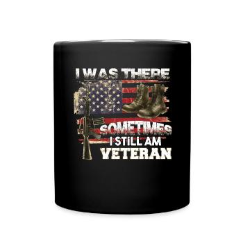 Vétéran du Vietnam - Mug uni - noir - Devant