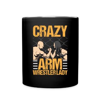 Arm wrestling - Full Colour Mug - black - Front