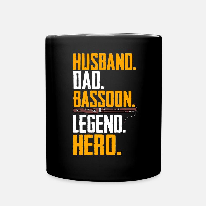 Basson - Mug uni - noir