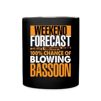 Bassoonist - Full Colour Mug - black - Front