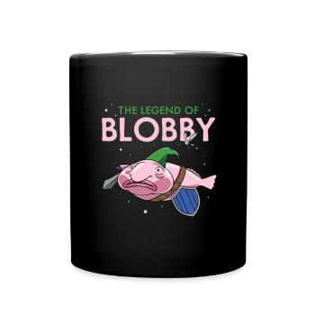 Conception de RPG pour un amoureux du blobfish - Mug uni - noir - Devant