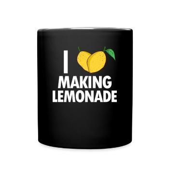 J’adore faire de la limonade Limonade Limonadenboss - Mug uni - noir - Devant