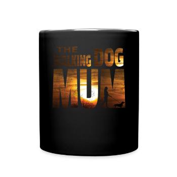 Chien teckel Propriétaire de chien Gechenkidee - Mug uni - noir - Devant