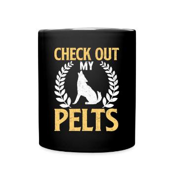 Coyote Hunt Coyote Hunter Yote - Mug uni - noir - Devant