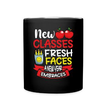 Nouvelles classes, nouveaux visages - Mug uni - noir - Devant