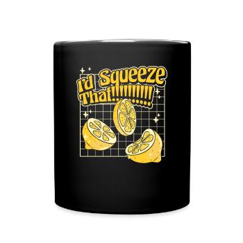 Je presserais cette limonade patron limonade - Mug uni - noir - Devant