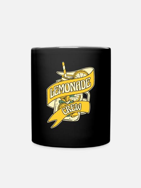Lemonade Crew Limonadenverkäufer Limonade - Tasse einfarbig - Schwarz