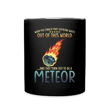 Météorologue Météorologie Météorite Météore - Mug uni - noir - Devant
