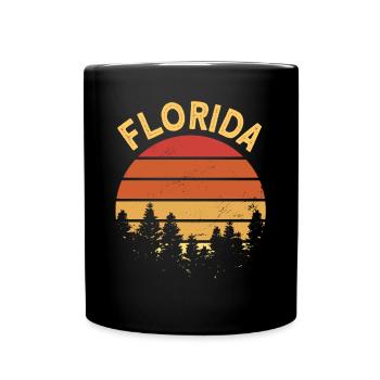 Florida - Full Colour Mug - black - Front