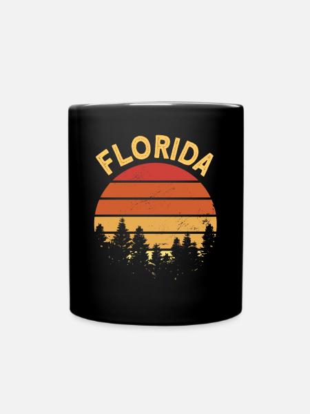 Floride - Mug uni - noir