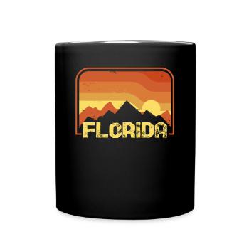 Florida - Full Colour Mug - black - Front