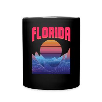 Florida - Full Colour Mug - black - Front