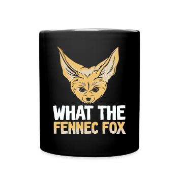 Was Der Fennec Fox Besitzer Fennec Foxes - Tasse einfarbig - Schwarz - Vorne