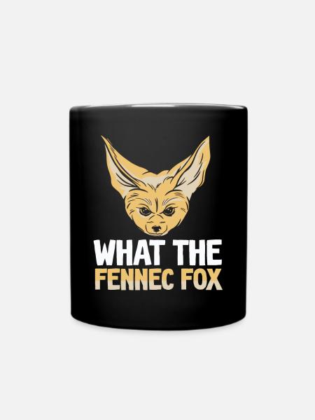 Ce que le propriétaire Fennec Fox Fennec Foxes - Mug uni - noir