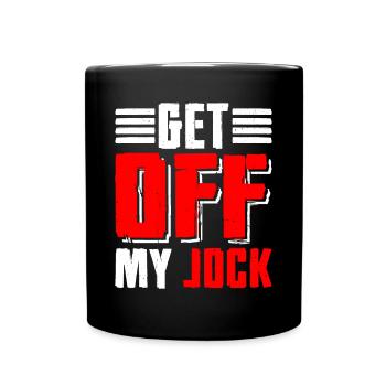 Descends de mon Jock 5 - Mug uni - noir - Devant