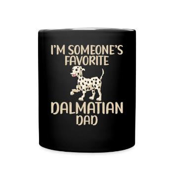 Gifts for Dalmatian Lovers - Full Colour Mug - black - Front