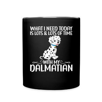 Gifts for Dalmatian Lovers - Tasse einfarbig - Schwarz - Vorne