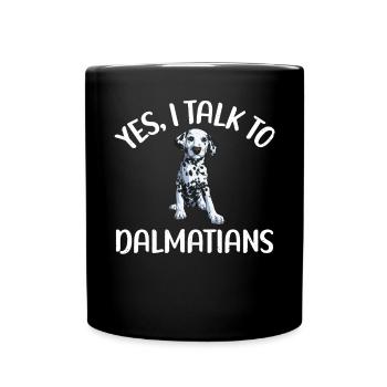 Gifts for Dalmatian Lovers - Tasse einfarbig - Schwarz - Vorne