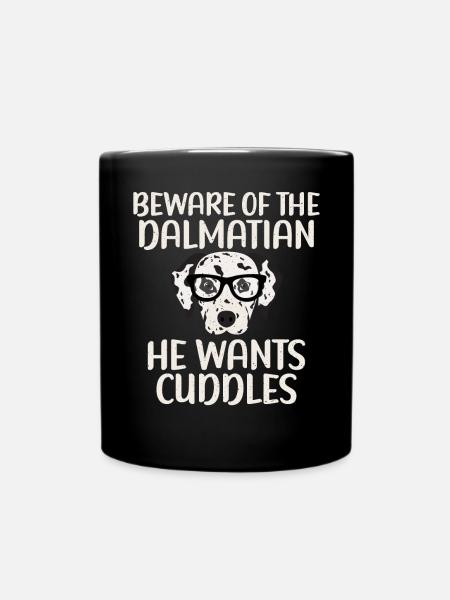 Gifts for Dalmatian Lovers - Tasse einfarbig - Schwarz