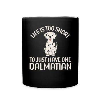 Gifts for Dalmatian Lovers - Tasse einfarbig - Schwarz - Vorne