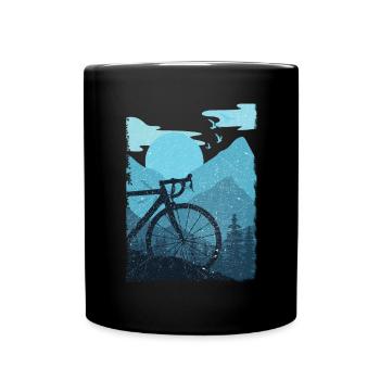 Cyclisme Nature - Mug uni - noir - Devant