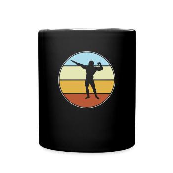 Body building Retro - Full Colour Mug - black - Front