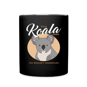 Koala Koalas Koala Bears Koala Bear Cadeau - Mug uni - noir - Devant