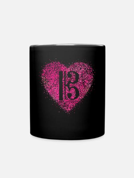 Alto, alto, chanteur, alto, professeur de musique - Mug uni - noir