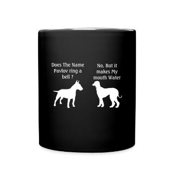 Does The Name Pavlov Ring a Bell Funny Psychologyd - Full Colour Mug - black - Front