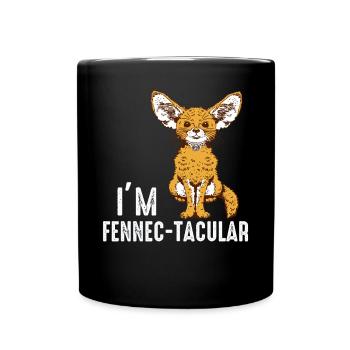 Fennec-tacular Fennec Fox Propriétaire Fennec Foxes - Mug uni - noir - Devant