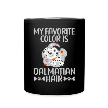 Gifts for Dalmatian Lovers - Tasse einfarbig - Schwarz - Vorne