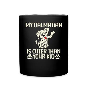 Gifts for Dalmatian Lovers - Tasse einfarbig - Schwarz - Vorne