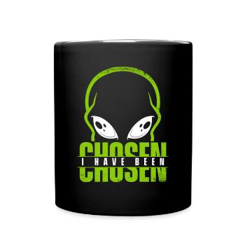 J’ai été choisi Ufo Conspiracy Extraterrestrial - Mug uni - noir - Devant
