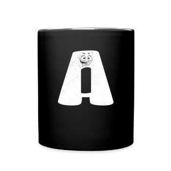AI Robotics - AI Artificial Intelligence - Tasse einfarbig - Schwarz - Vorne