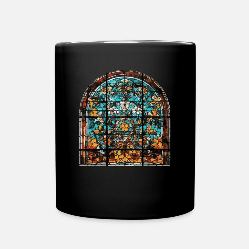 Glasmalerei - Glasmalerei Künstler - Tasse einfarbig - Schwarz